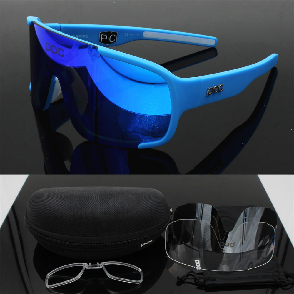 Outdoor sports male running mountain bike goggles