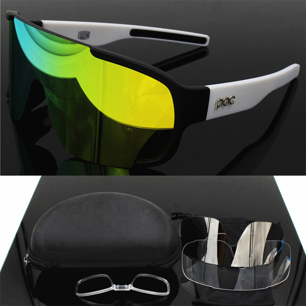 Outdoor sports male running mountain bike goggles