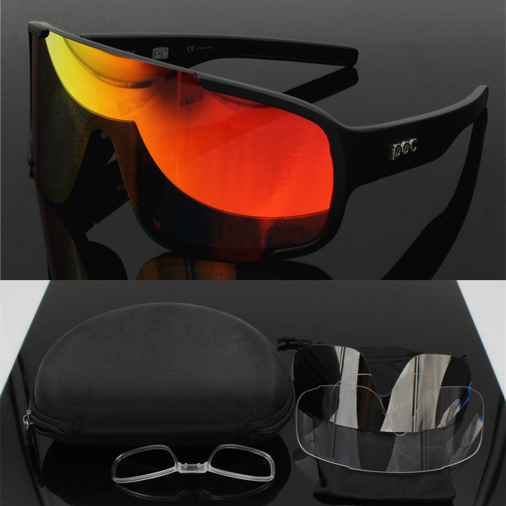 Outdoor sports male running mountain bike goggles