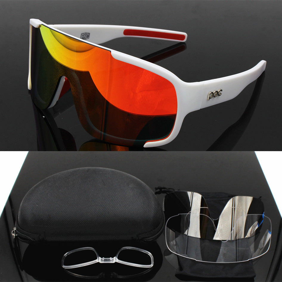 Outdoor sports male running mountain bike goggles