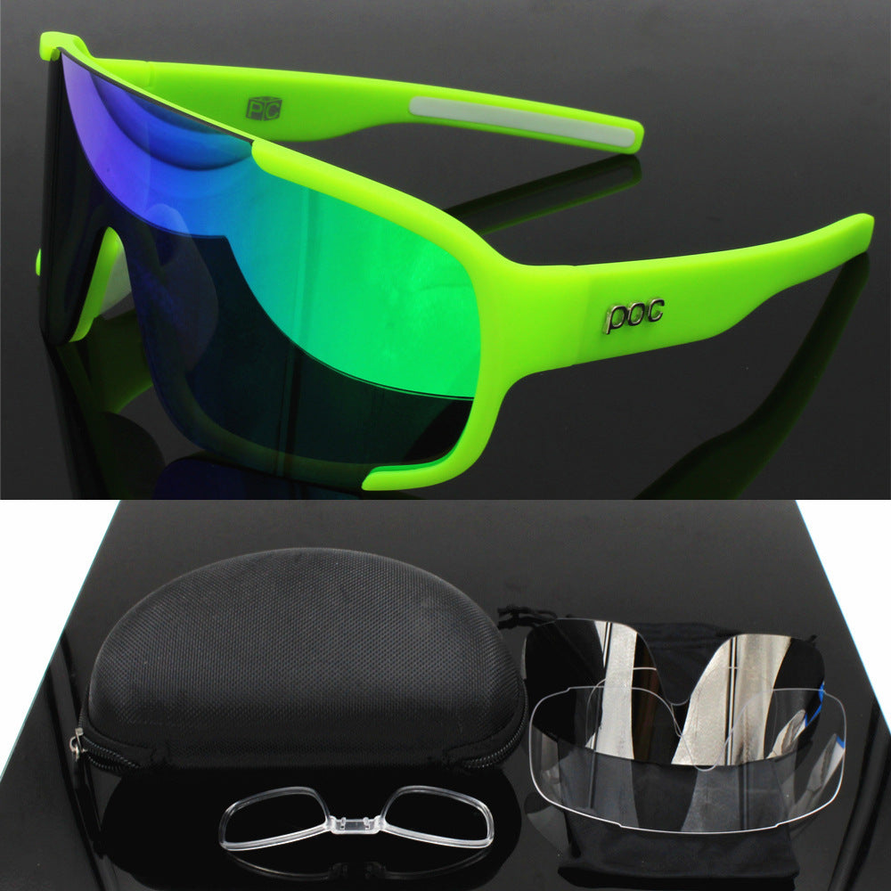 Outdoor sports male running mountain bike goggles